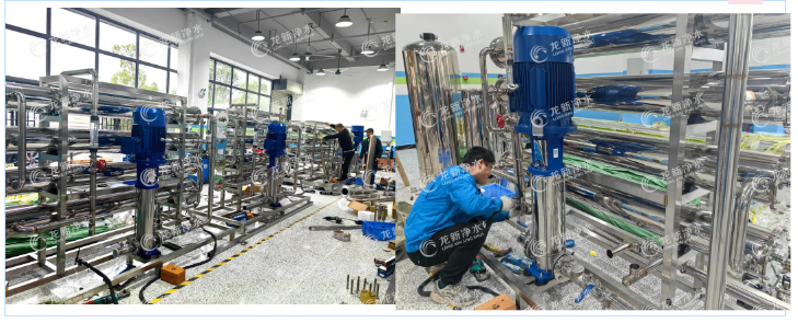 龍新凈水【現(xiàn)場(chǎng)直擊】生產(chǎn)與出貨并進(jìn)，奏響奮斗交響曲！